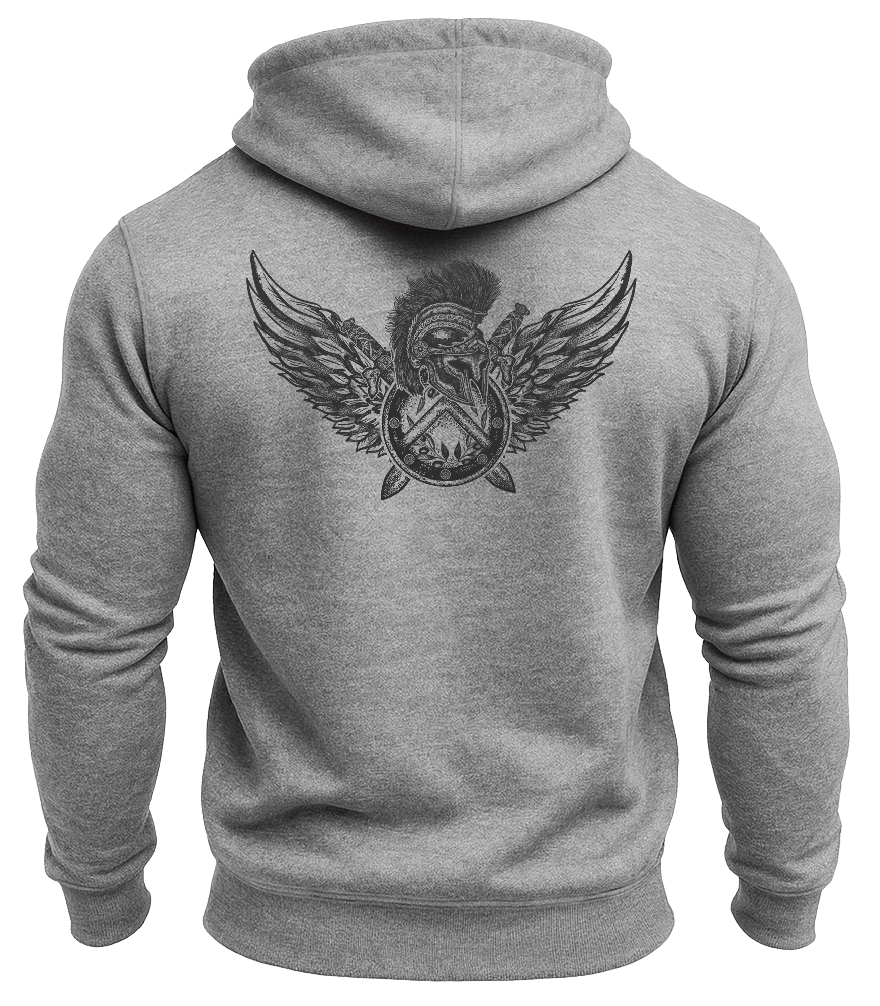 Heather Grey | Back