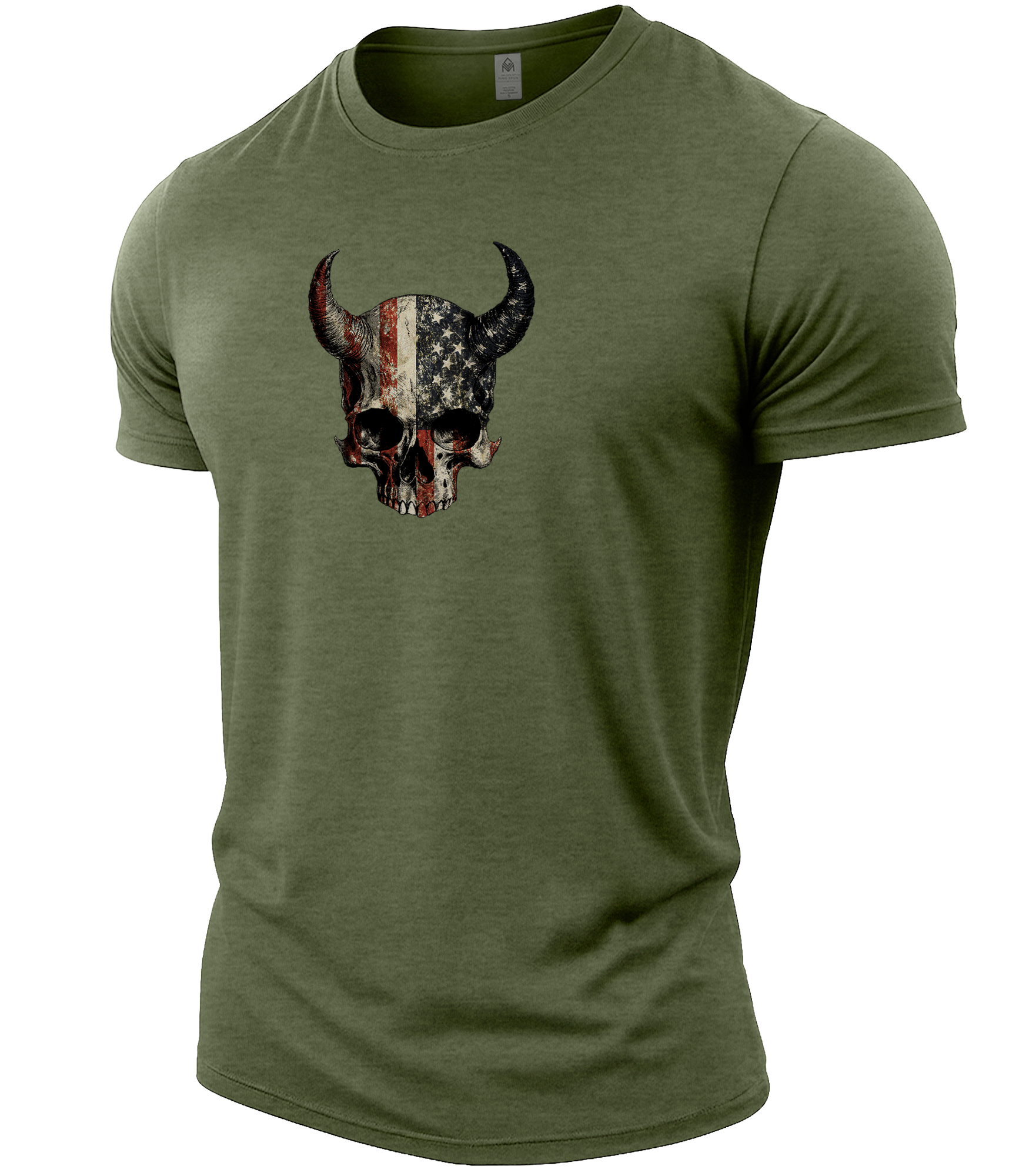 Heather Military Green | Angle