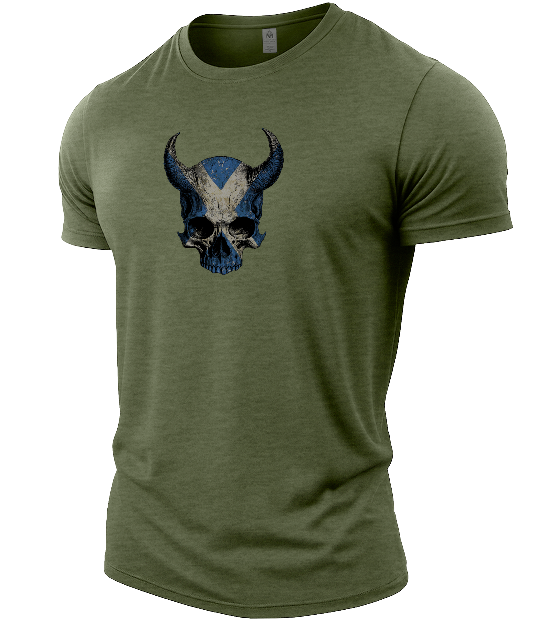 Heather Military Green | Angle