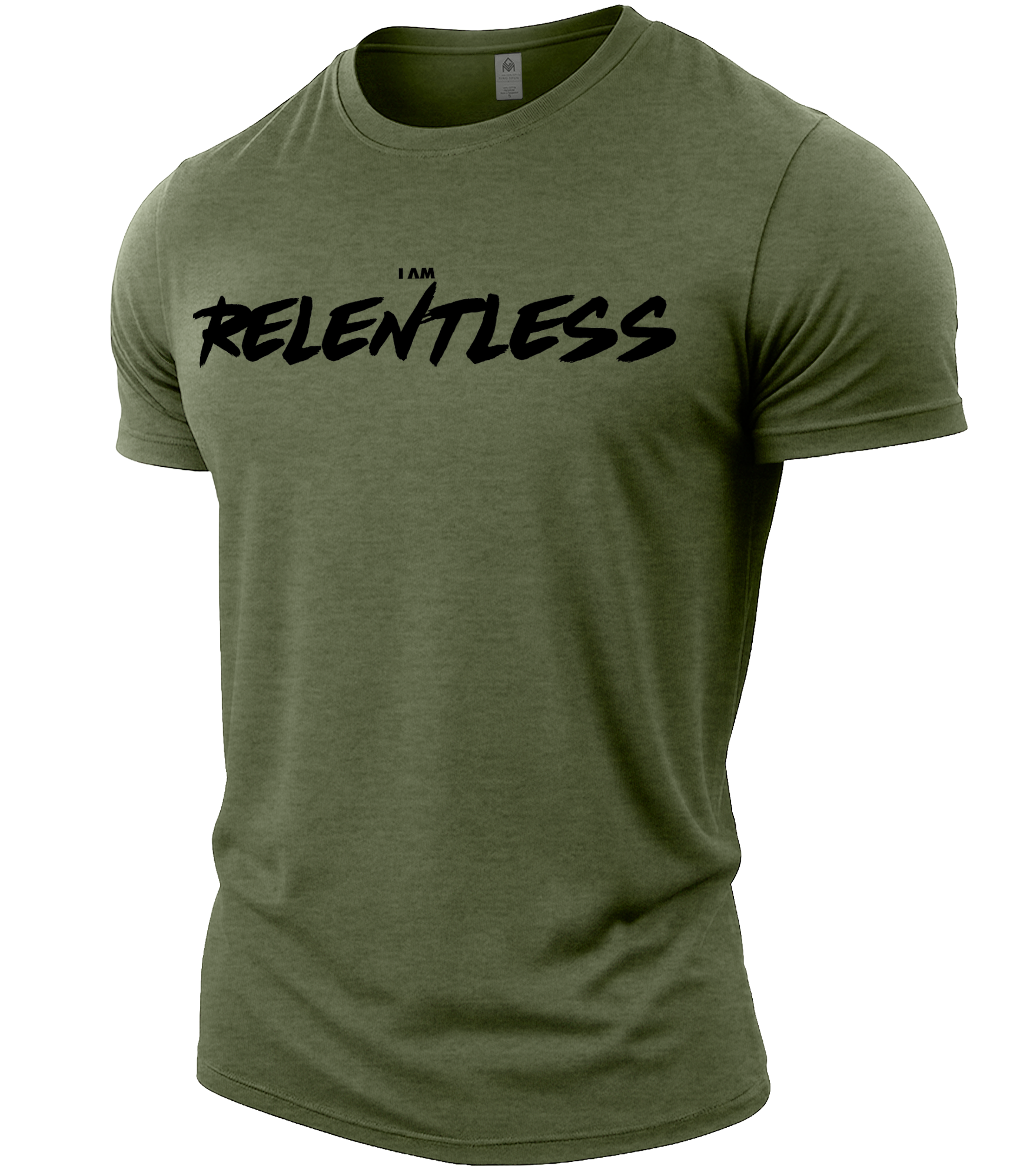 Heather Military Green | Angle