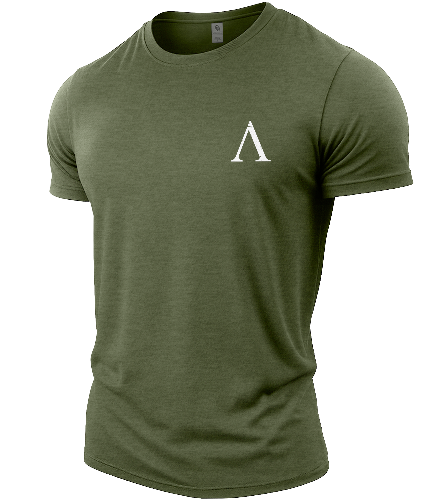 Heather Military Green | Angle