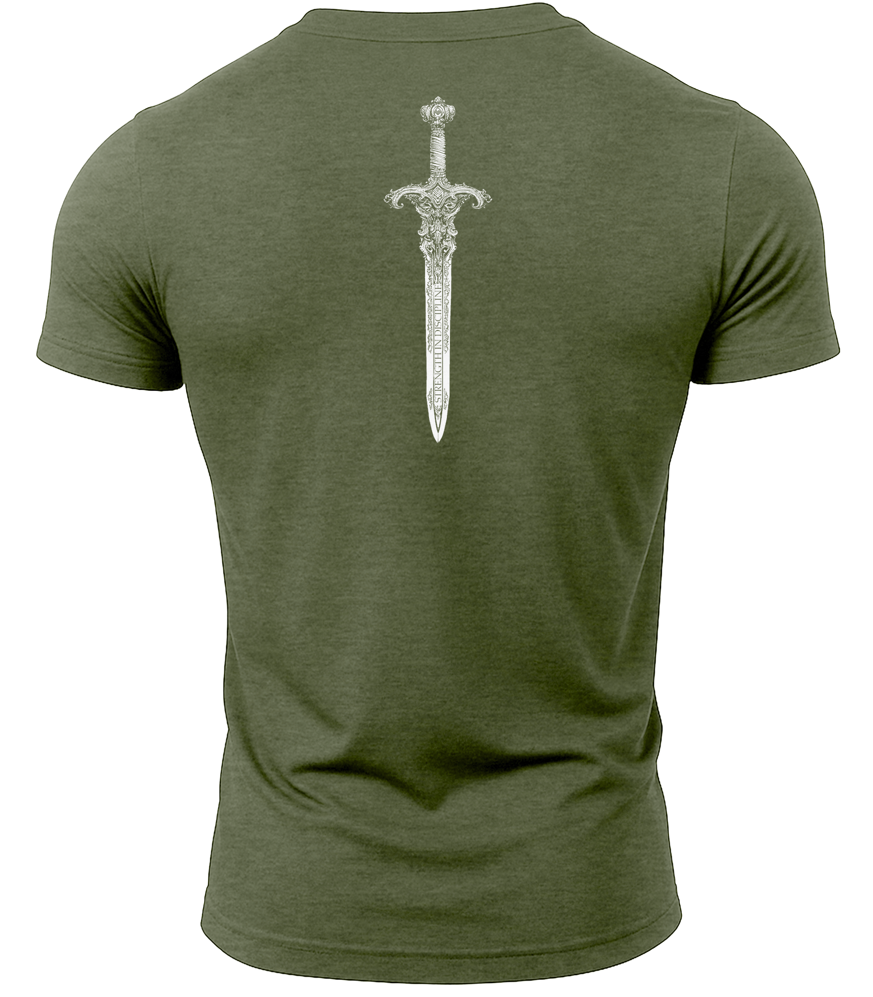 Heather Military Green | Back