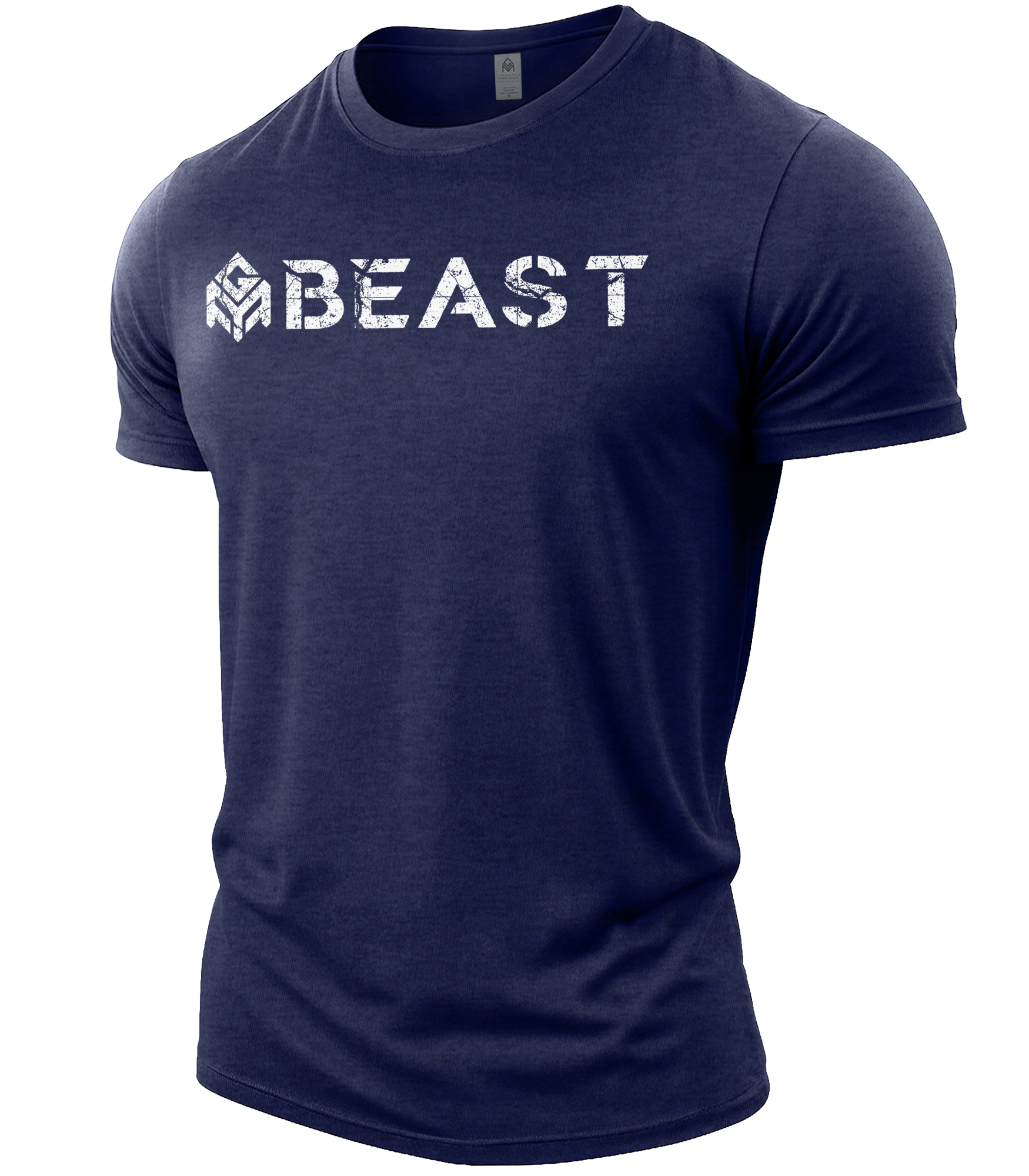 Heather Navy | Angle