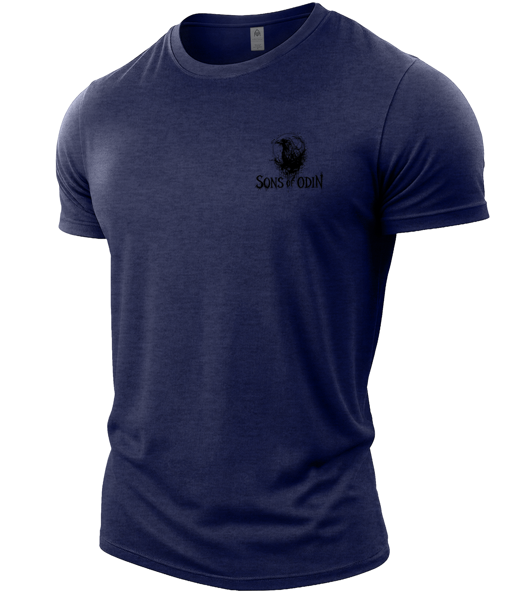 Heather Navy | Angle