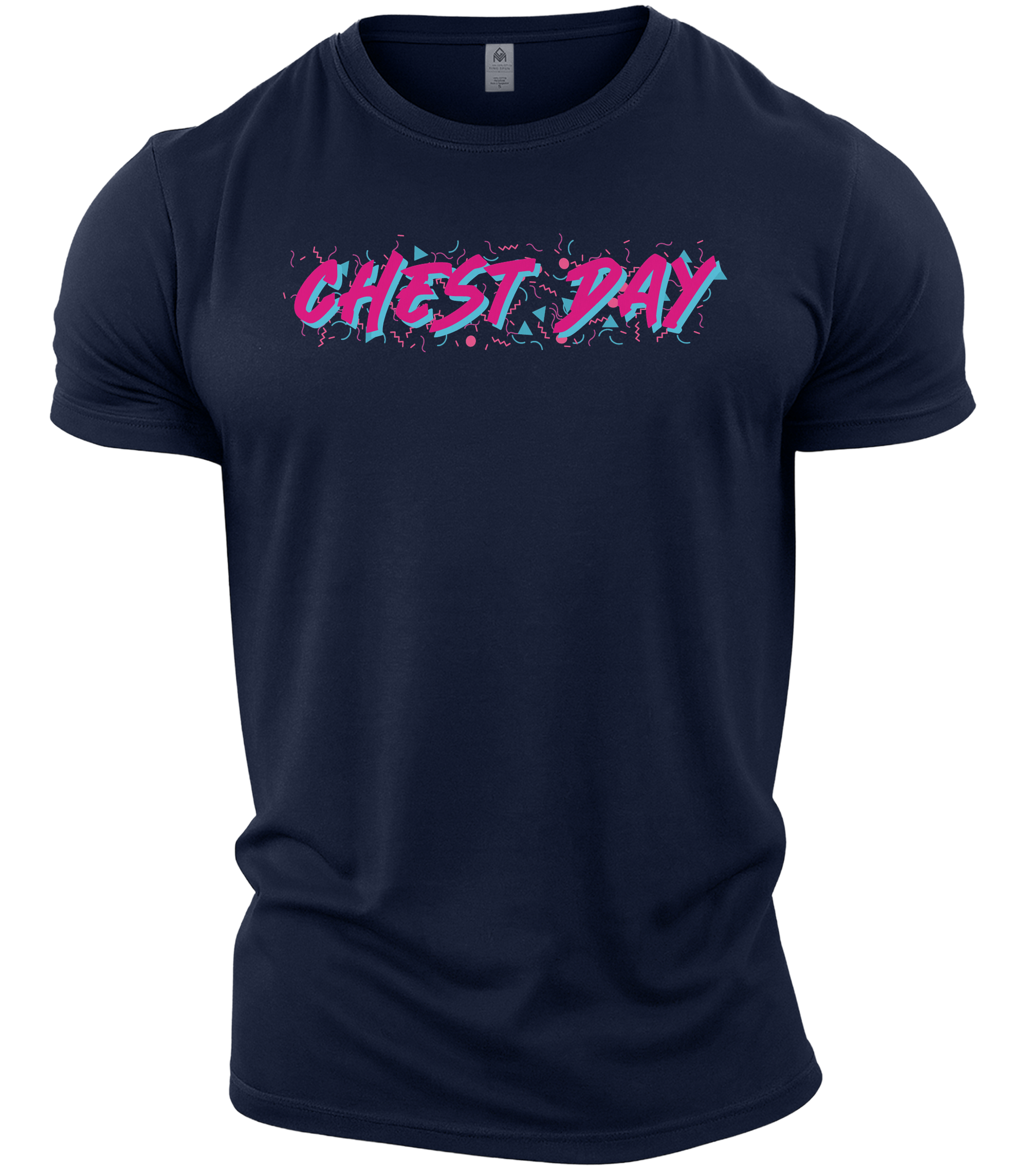 GYMTIER-RETROCHESTDAY-GD001 - NAVY