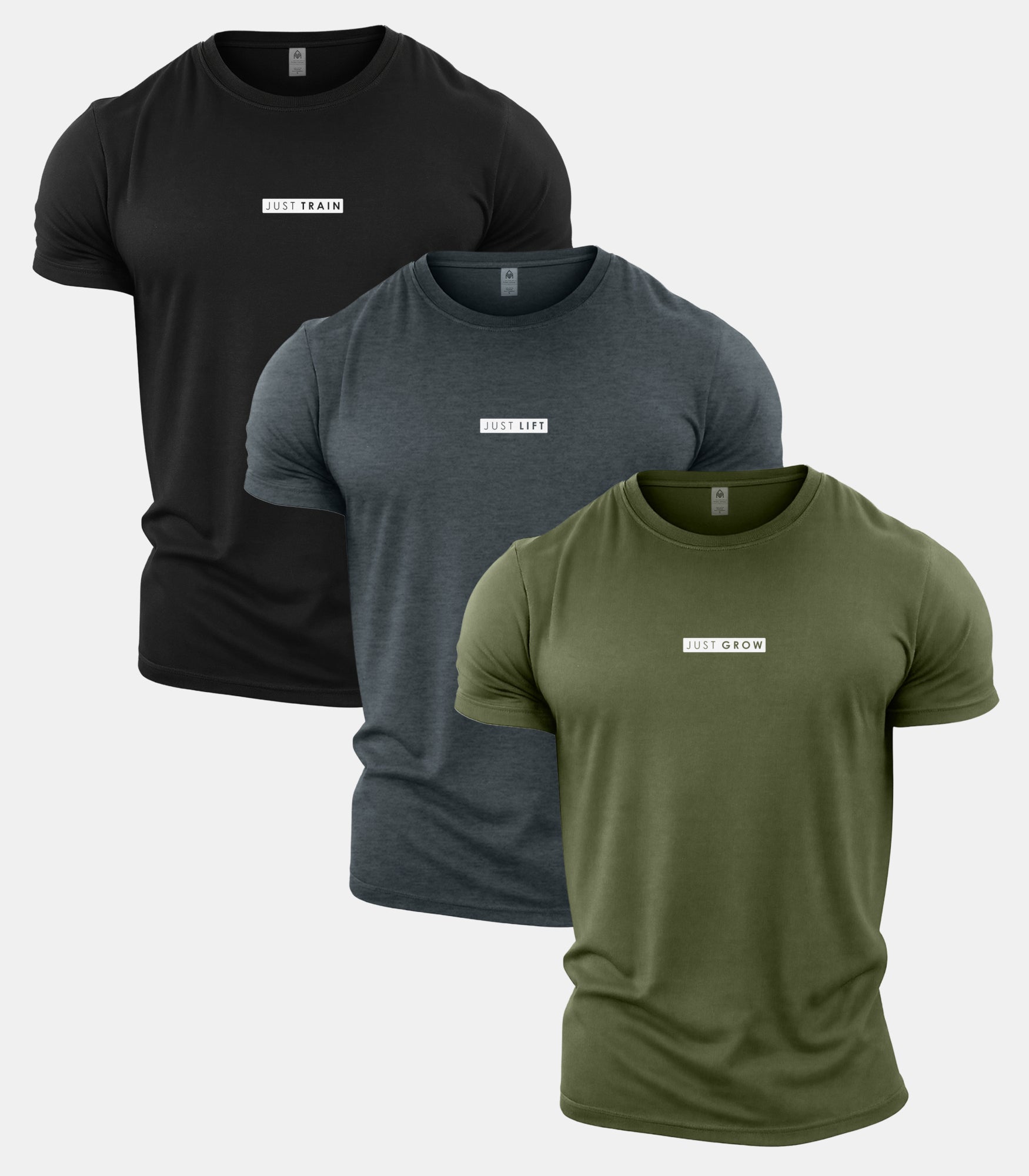 Just Train Gym T-Shirt 3 Pack
