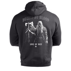 Sons Of Odin Bound By Blood - Gym Hoodie