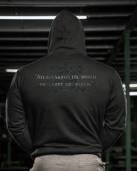 Atlas Strength Carry The Weight - Gym Hoodie