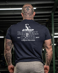 Gymtier Barbell Club - Conquer Your Goals - Gym T-Shirt