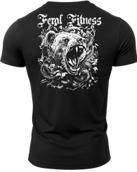 GYMTIER-FERALFITNESSBEAR-GD001 - BLAC