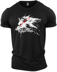 GYMTIER-UNTAMEDWOLFREDEYESDRIP-GD001 - BLAC