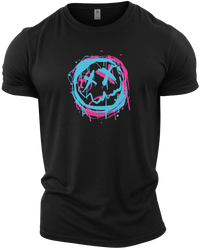 GYMTIER-TWISTEDSMILEY-GD001 - BLAC