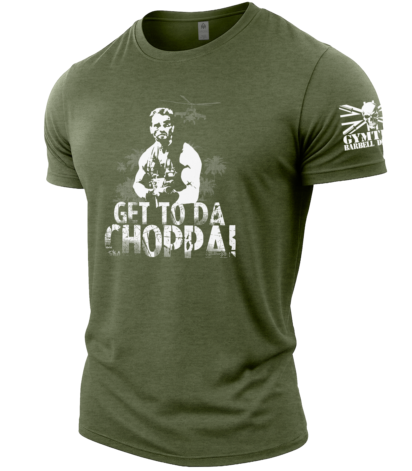 Heather Military Green | Angle