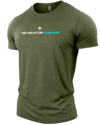 Heather Military Green | Angle