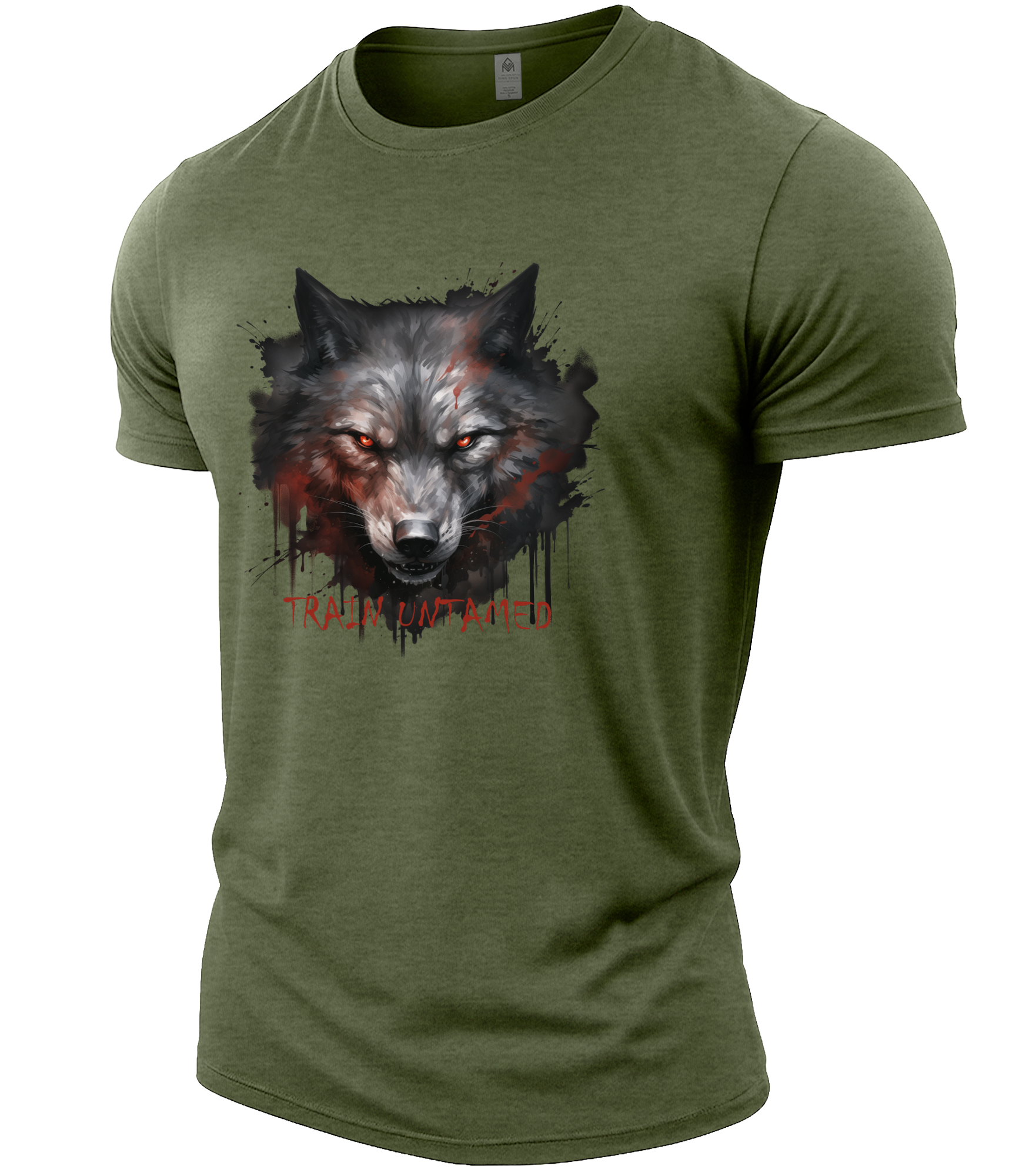 Heather Military Green | Angle