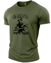 Heather Military Green | Angle