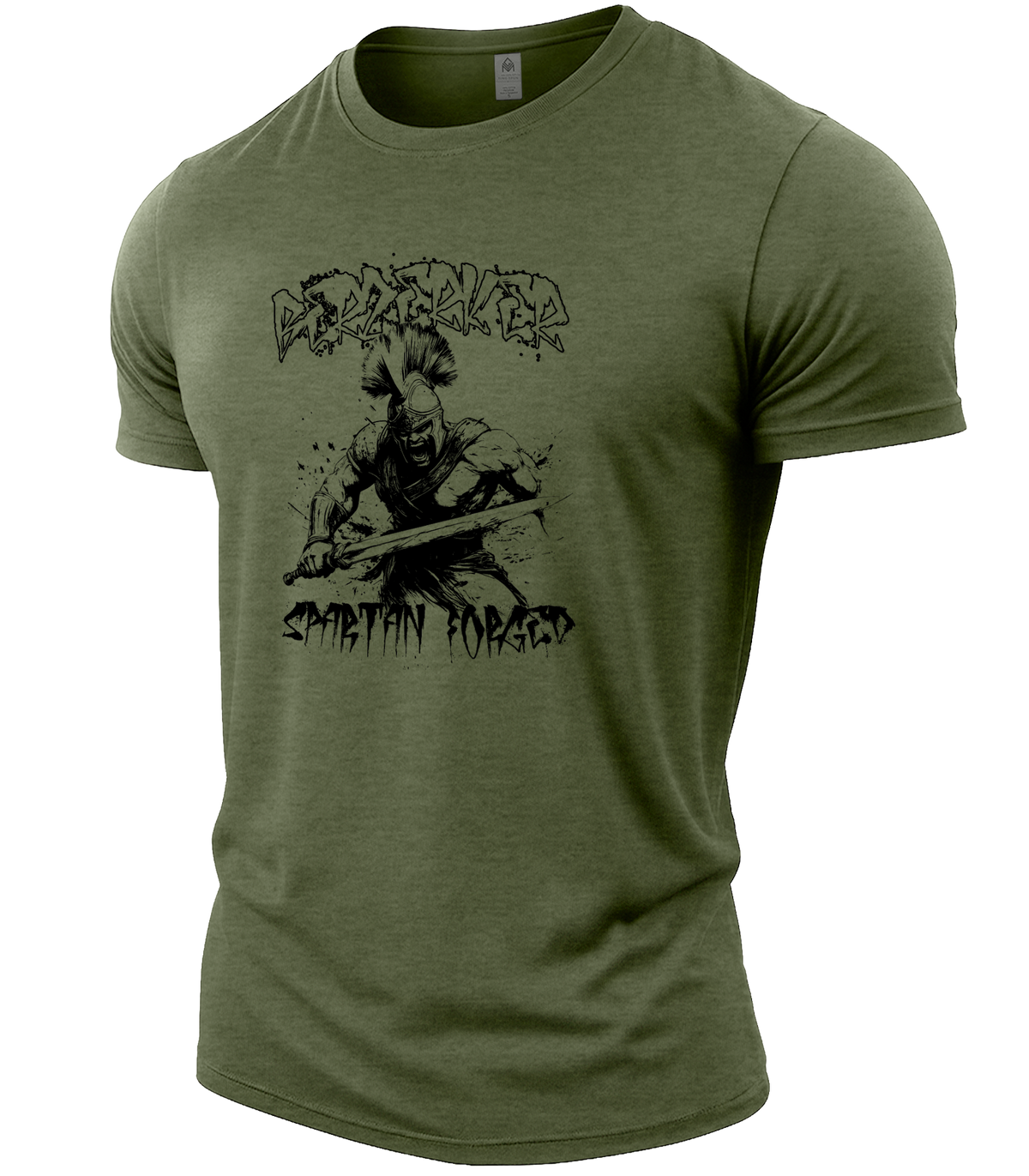 Heather Military Green | Angle