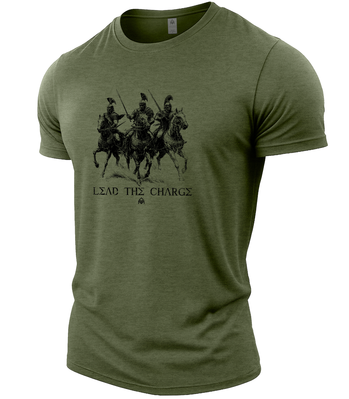 Heather Military Green | Angle