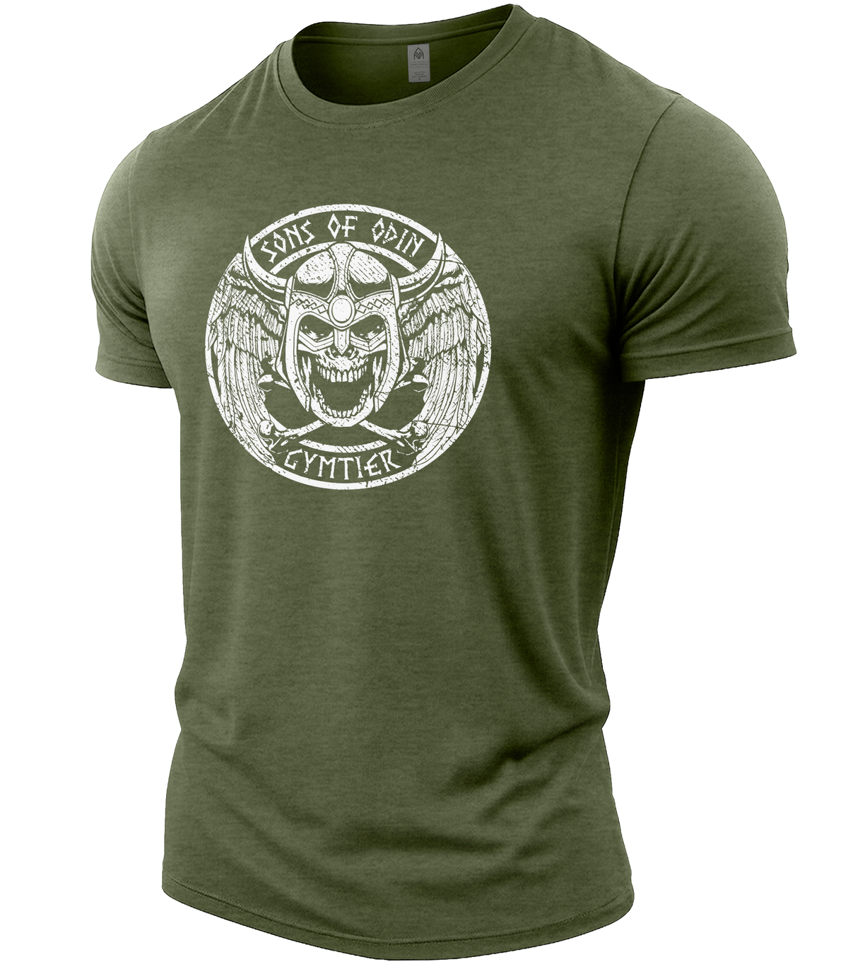 Heather Military Green | Angle