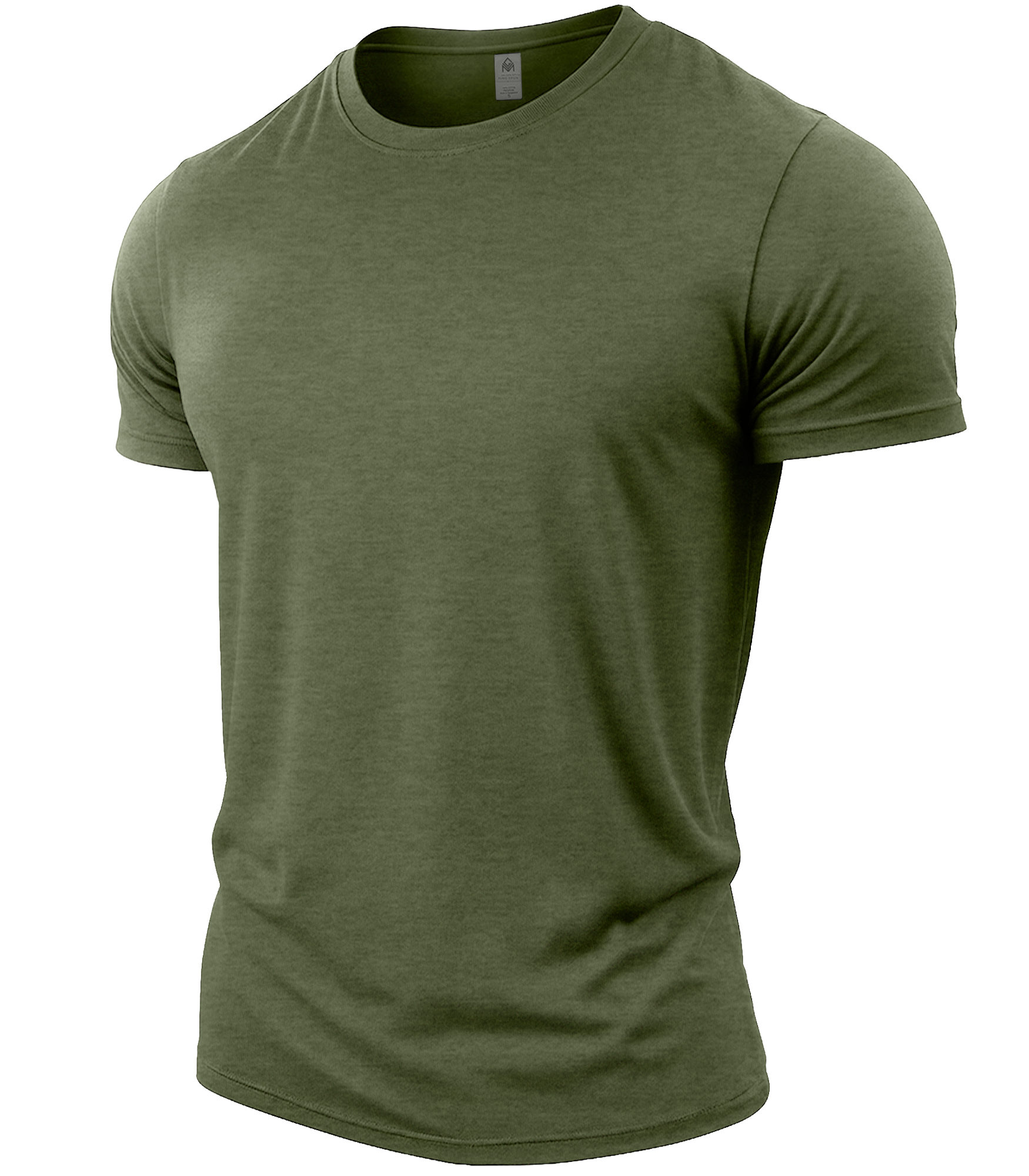Heather Military Green | Angle