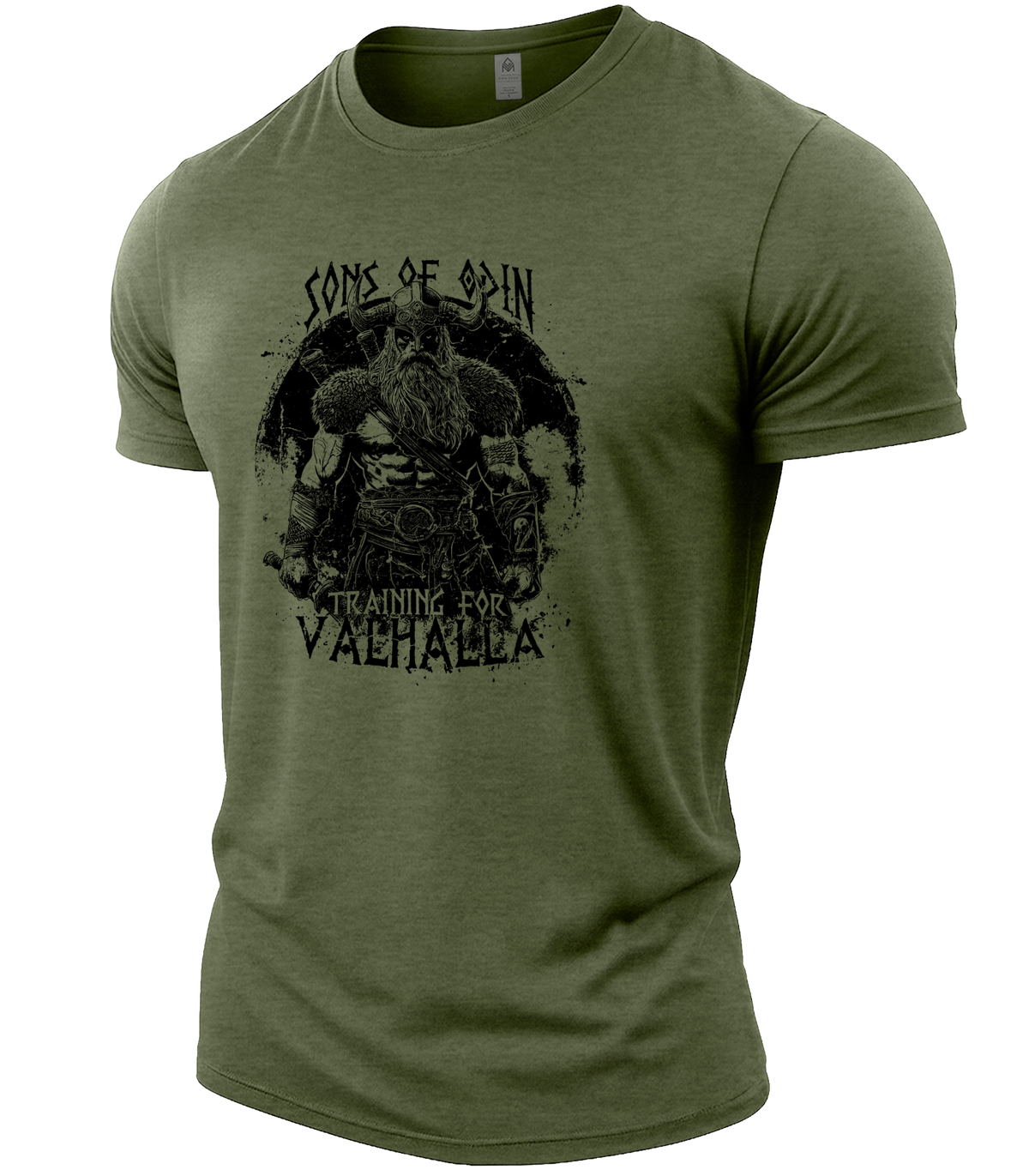 Heather Military Green | Angle