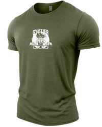 Heather Military Green | Angle