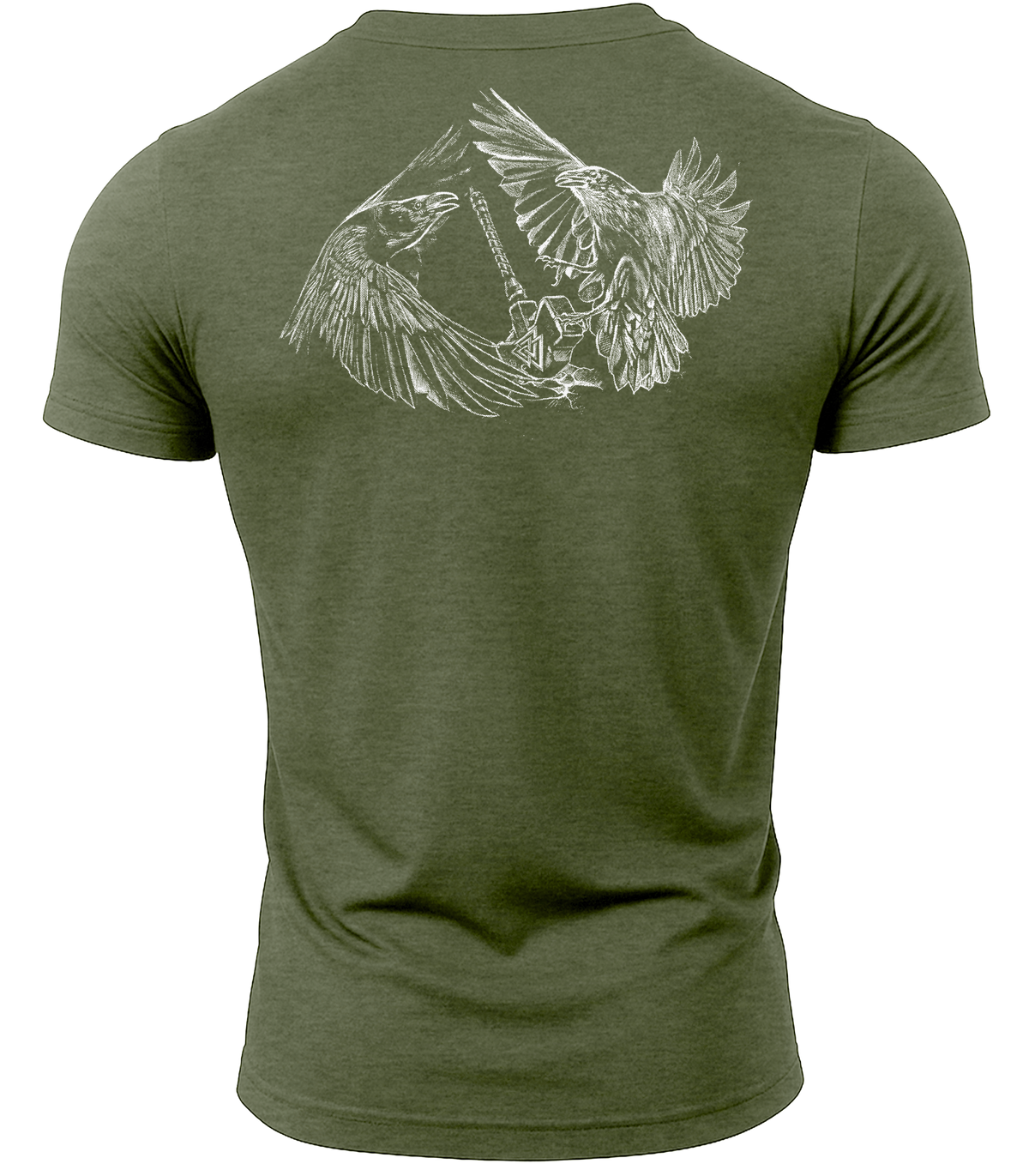 Heather Military Green | Back