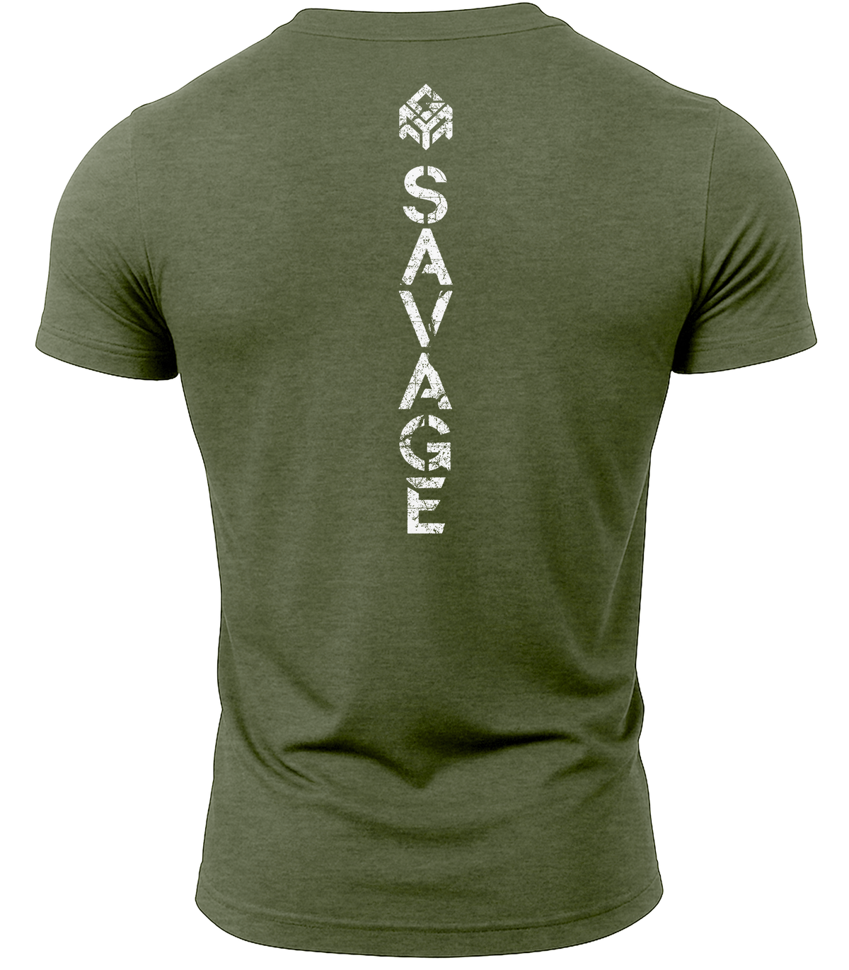 Heather Military Green | Back