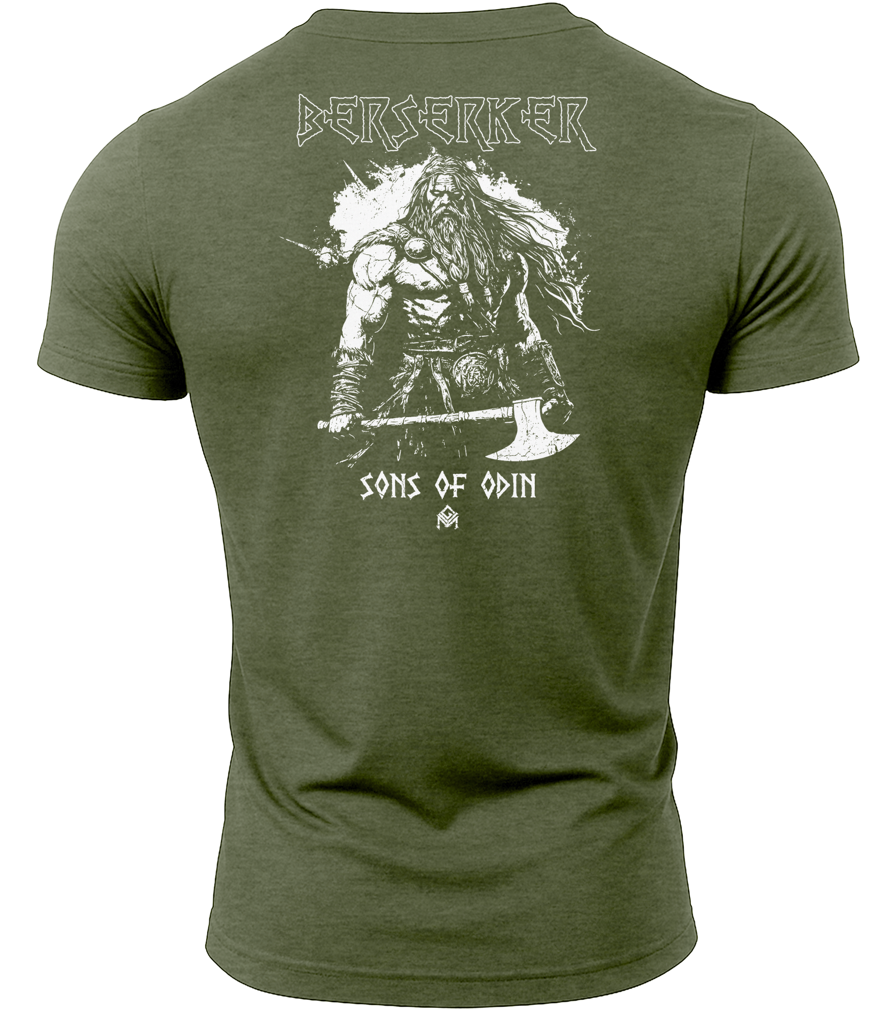 Heather Military Green | Back