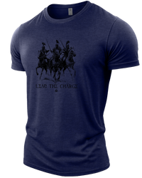 Heather Navy | Angle