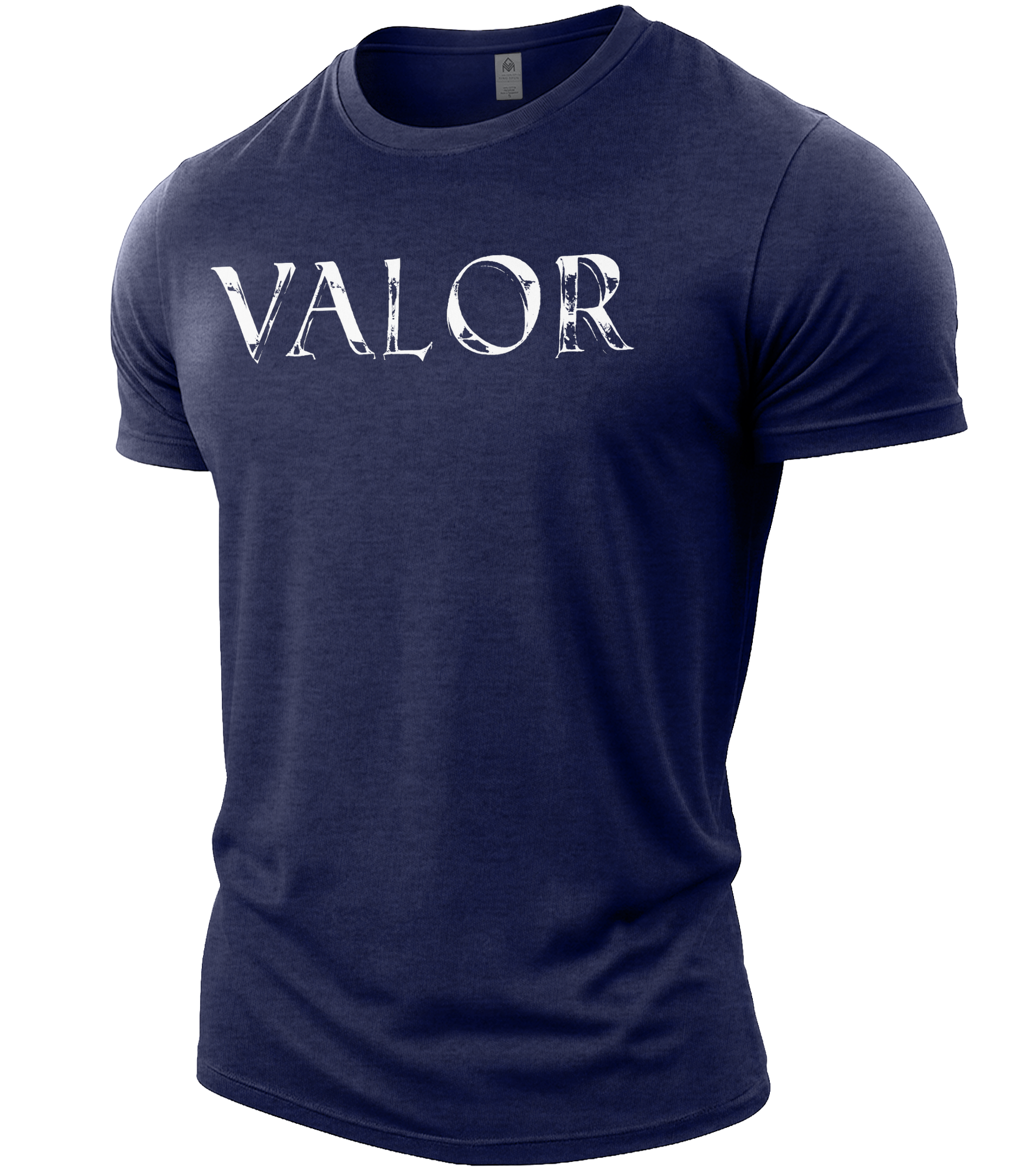 Heather Navy | Angle