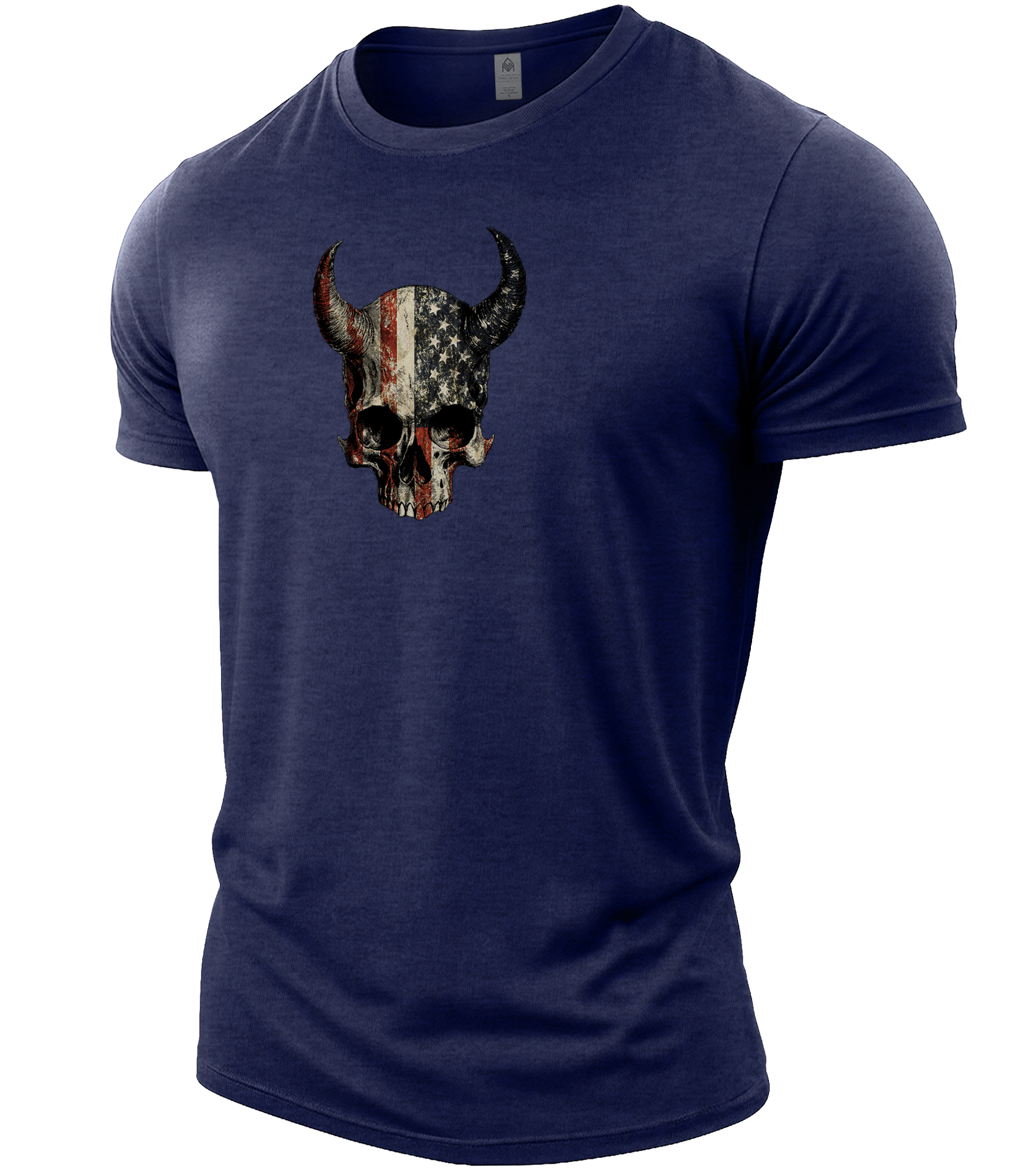 Heather Navy | Angle