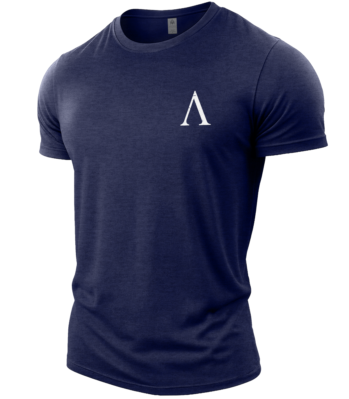 Heather Navy | Angle