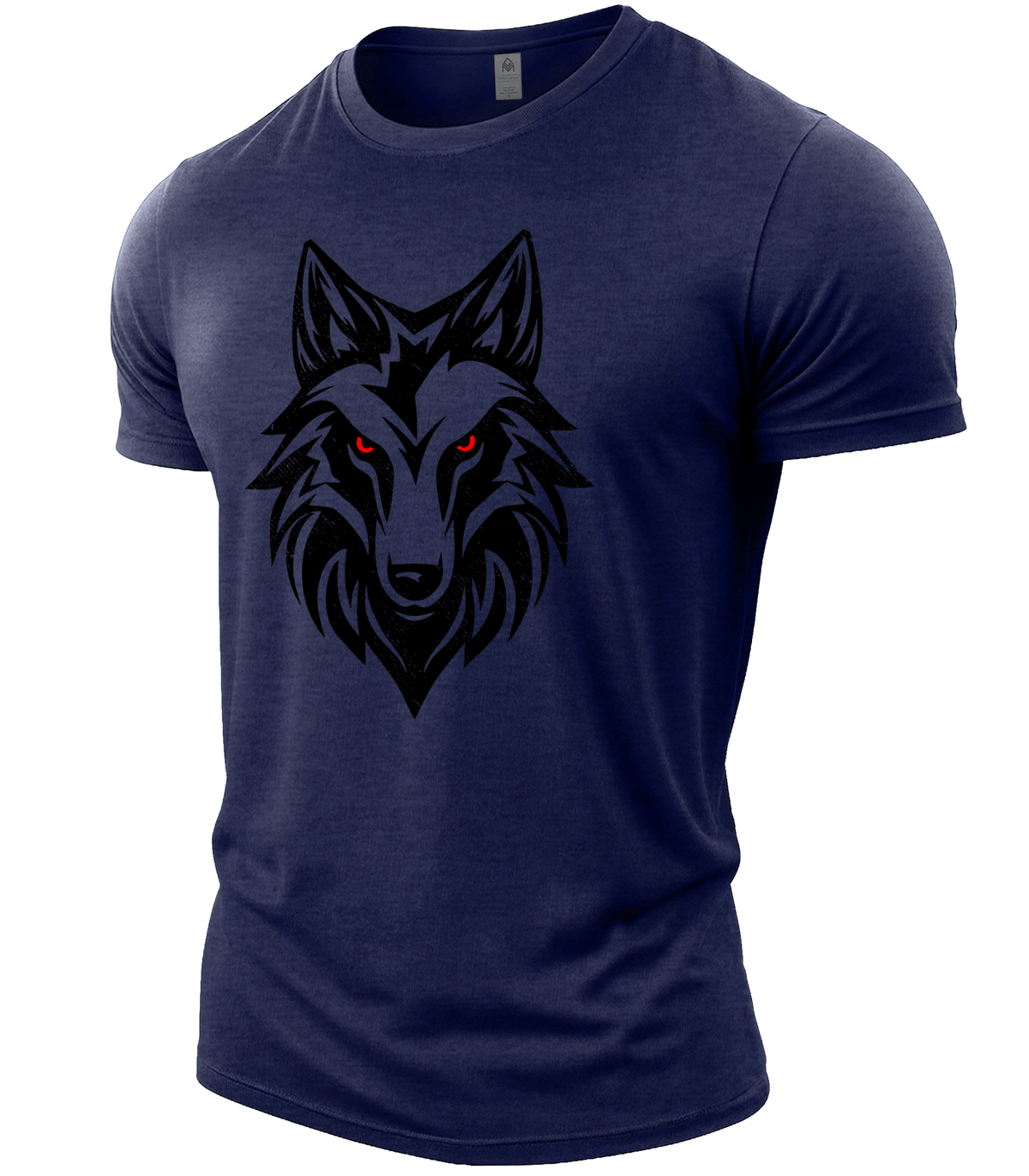 Heather Navy | Angle