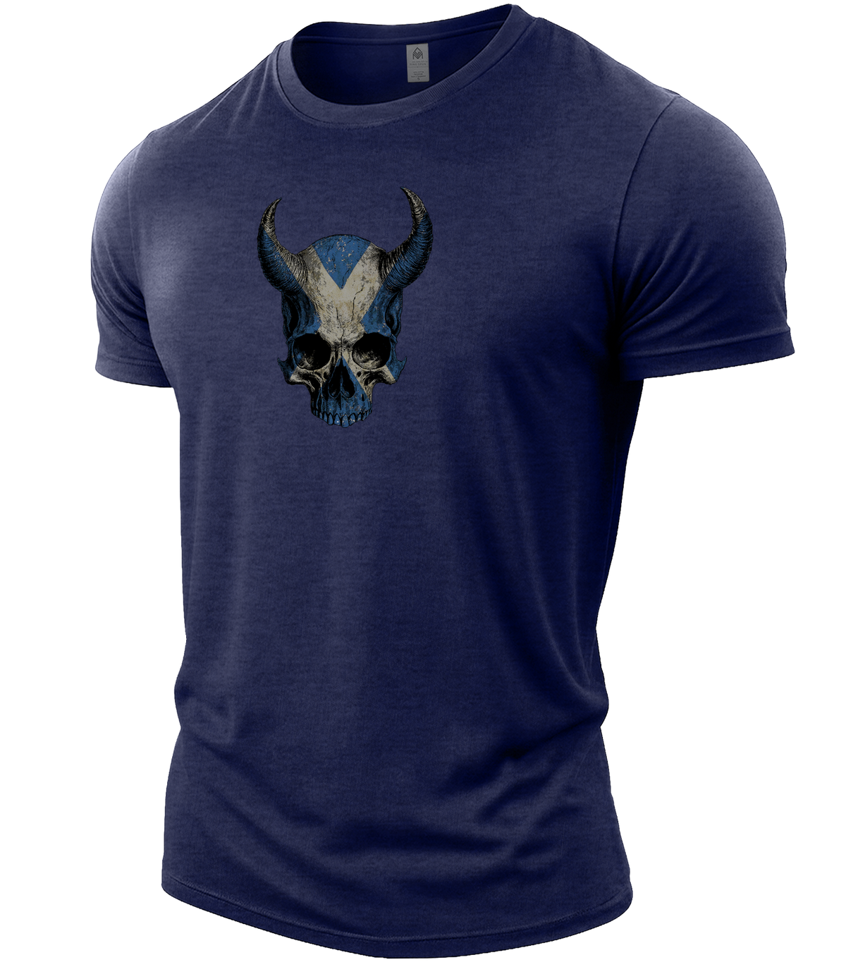 Heather Navy | Angle