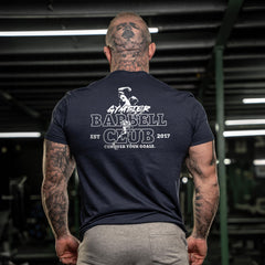 🎁 Gymtier Barbell Club - Conquer Your Goals - Gym T-Shirt (100% off)