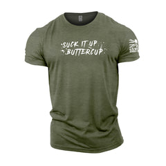 Suck It Up - Gymtier Barbell Division Gym T-Shirt