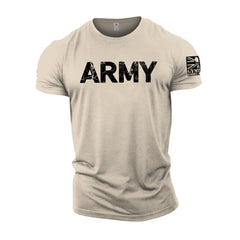 Army - Gymtier Barbell Division Gym T-Shirt