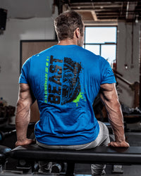 Strongman Beast Green - Gym T-Shirt