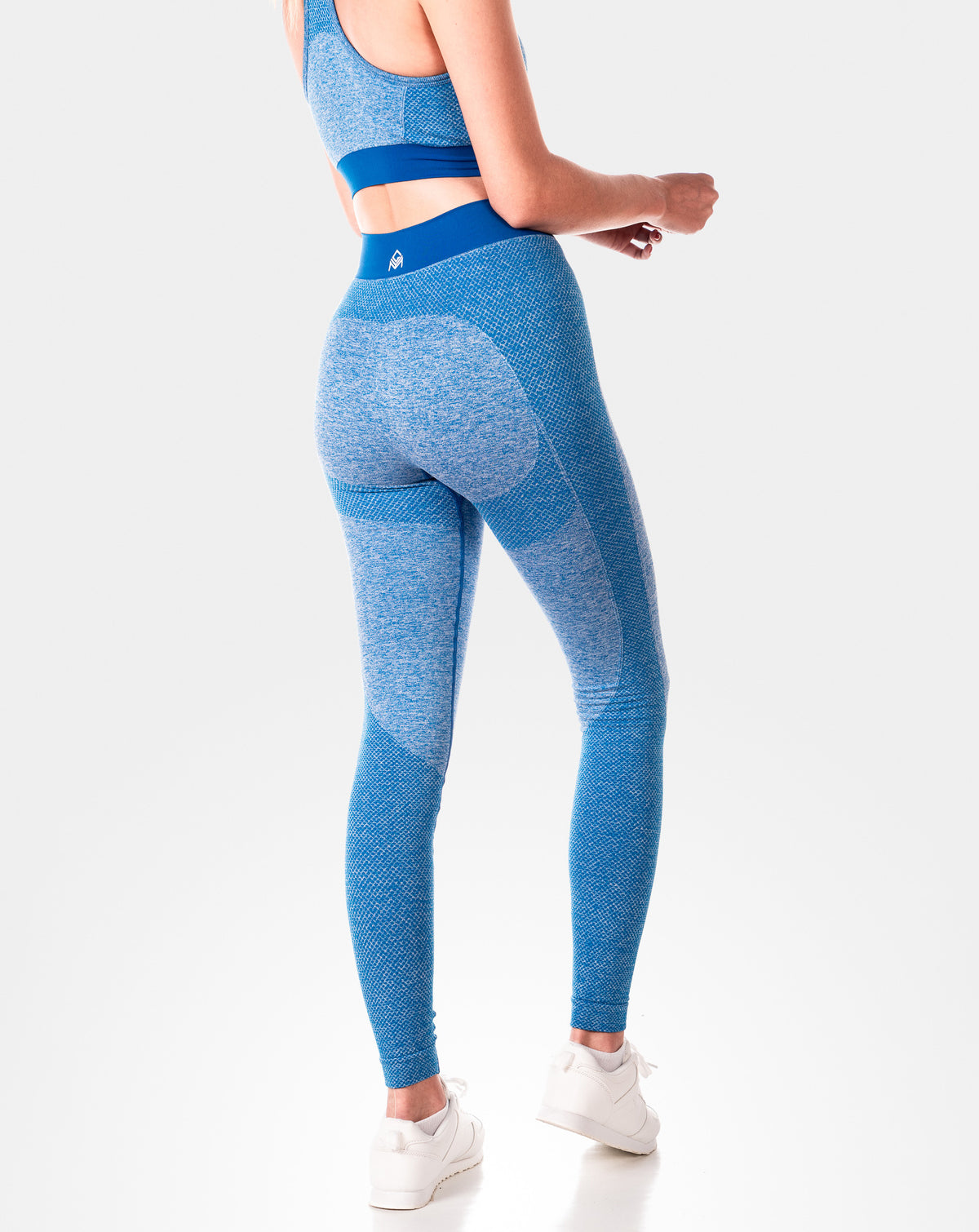 Womens Sculpt Blue Leggings