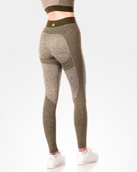 Womens Sculpt Khaki Leggings