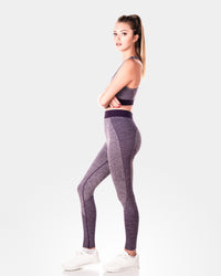 Womens Sculpt Purple Leggings