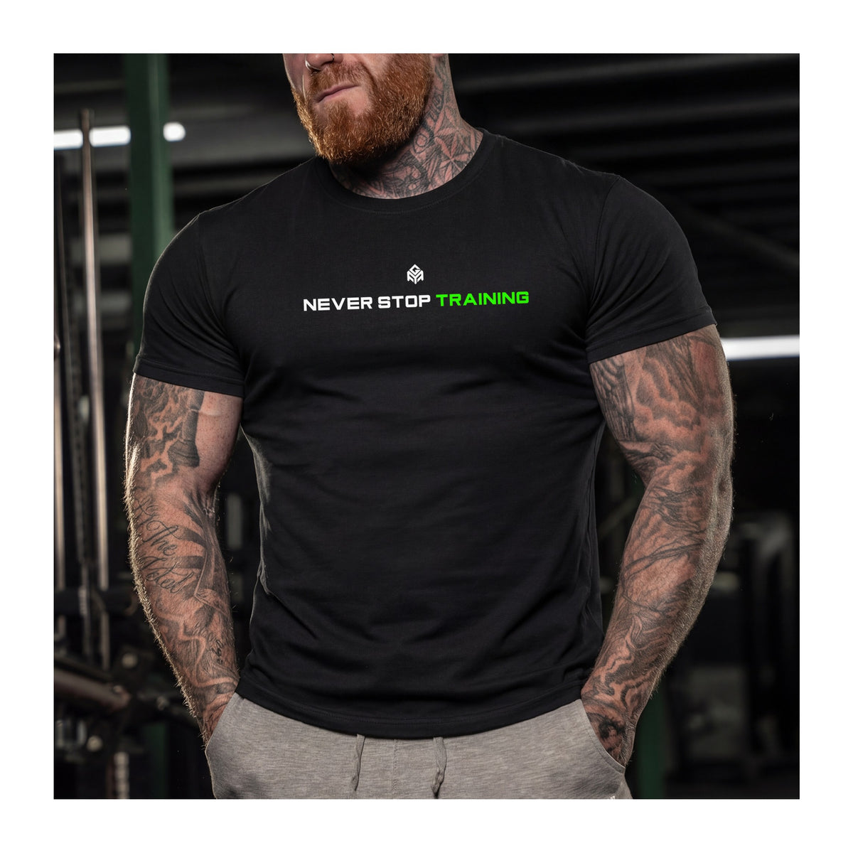 GYMTIER-CORENEVERSTOPTRAINING-GD001 - BLAC