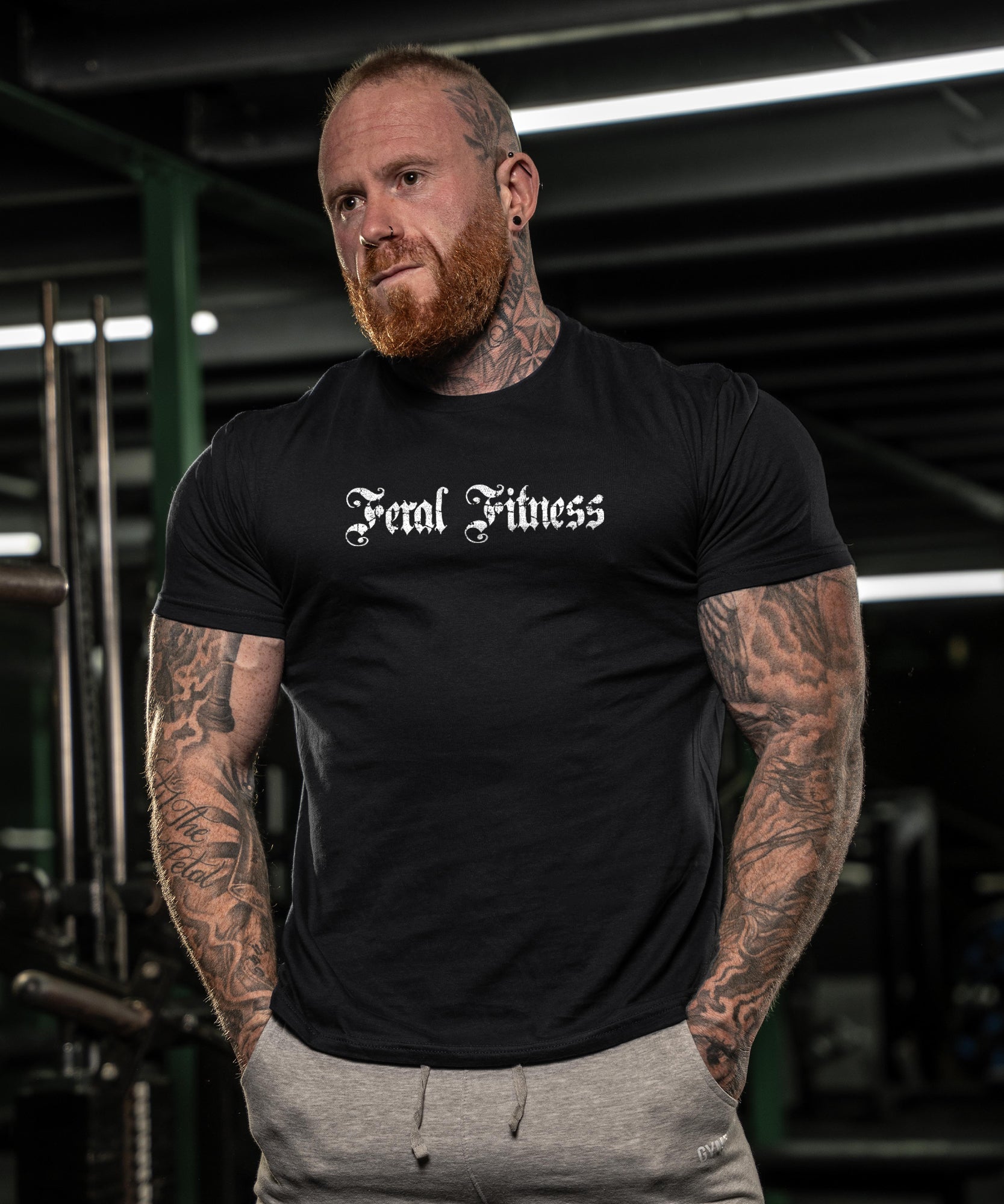 Feral Fitness Eagle - Gym T-Shirt
