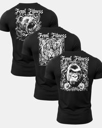 Feral Fitness T-Shirt 3 Pack