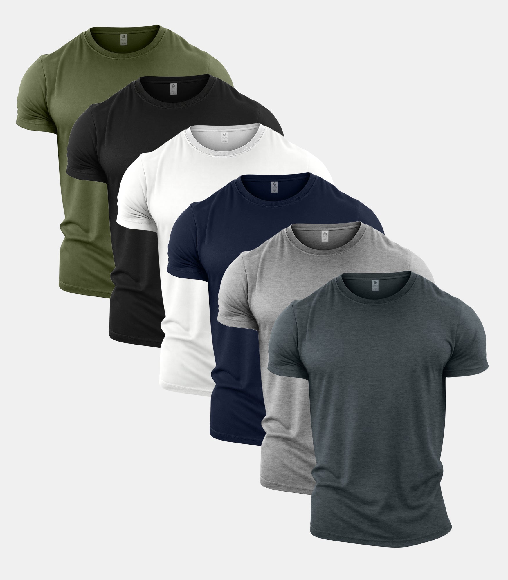 Essentials Crew Neck T-Shirt 6 Pack