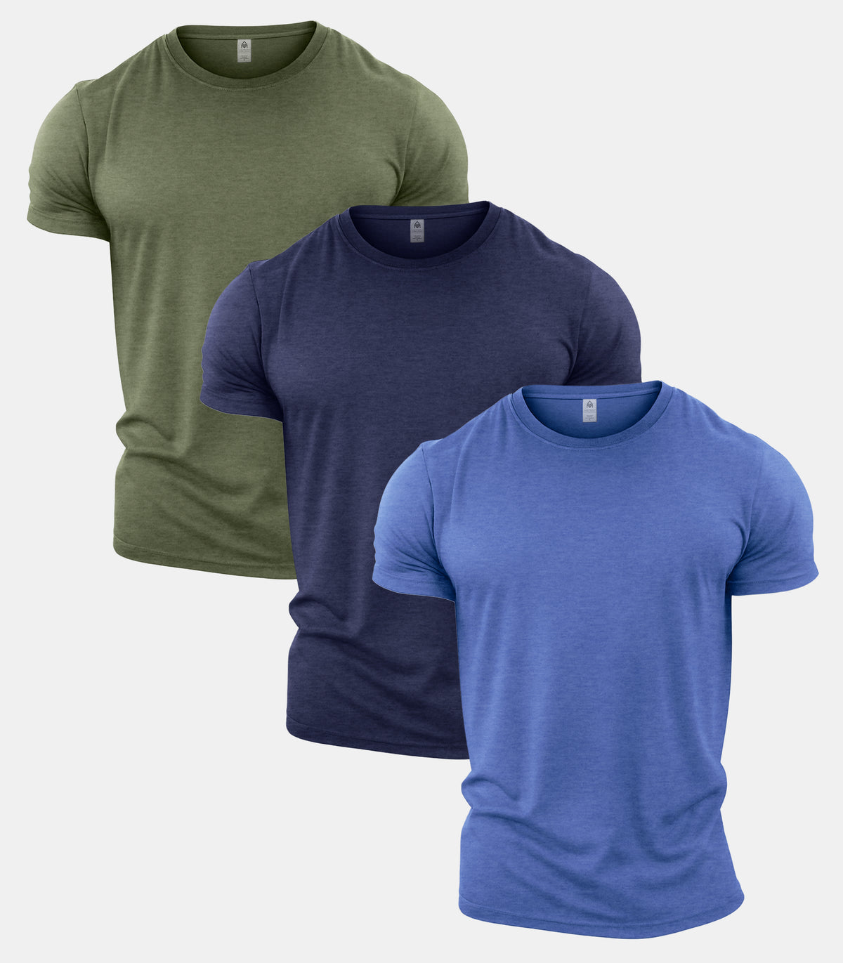 All Heather Crew Neck T-Shirt 3 Pack