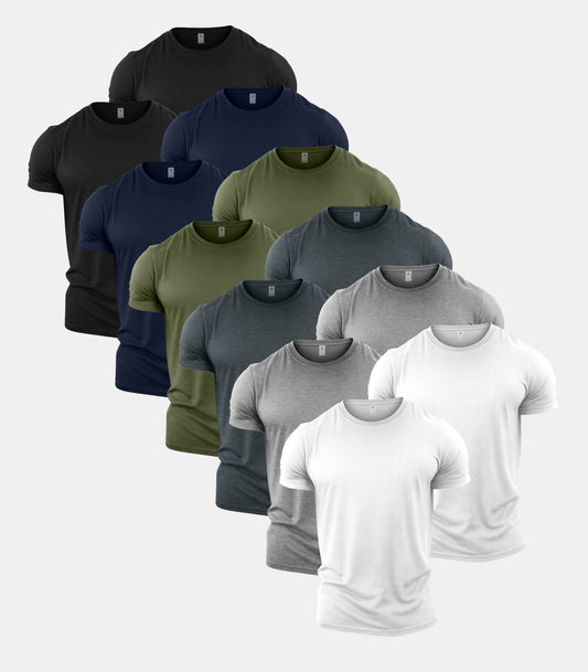 The Staple Crew Neck Gym T-Shirt 12 Pack