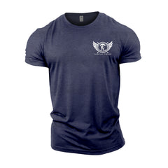 Spartan Forged Strength In Discipline Sword - Gym T-Shirt