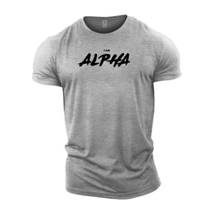 I AM ALPHA - Gym T-Shirt